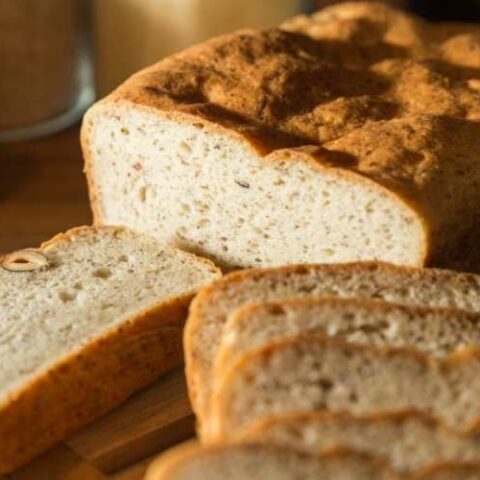 Keto almond bread recipe