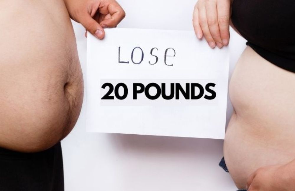 How to lose 20 pounds in a month