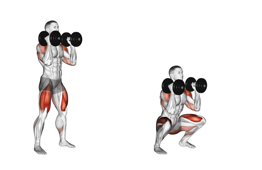 Dumbbell Front Squat