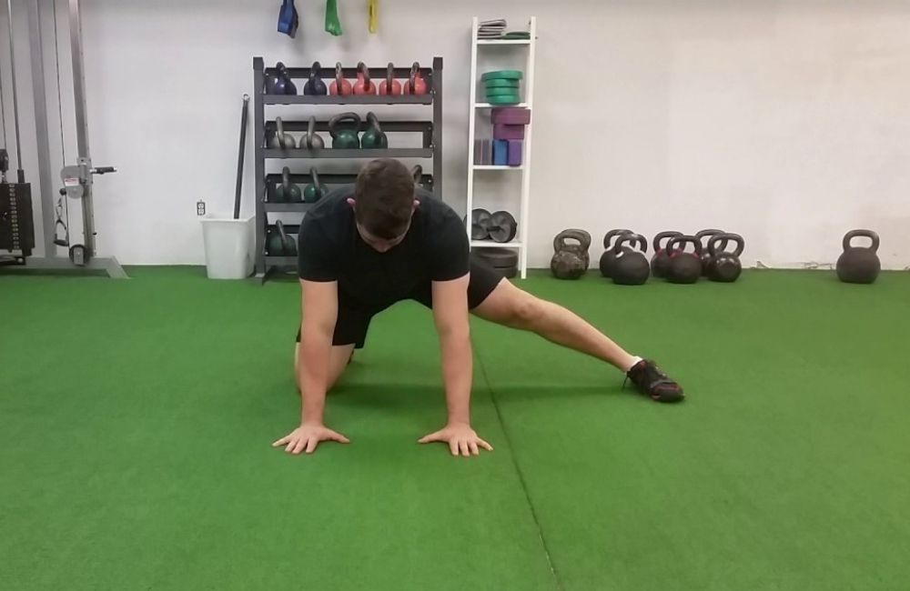 Single Leg Middle Split Stretch