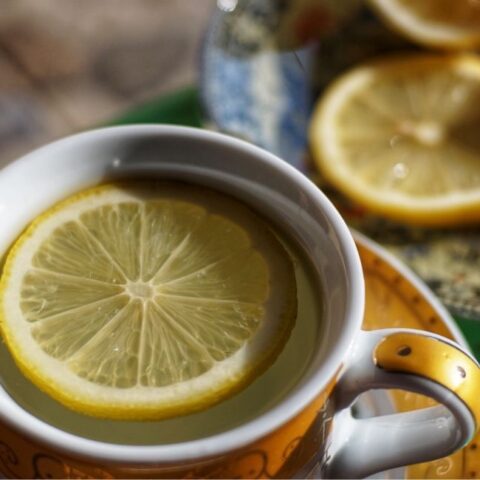 Hot lemon water recipe