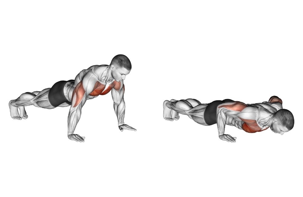 Push Ups - bodyweight exercises