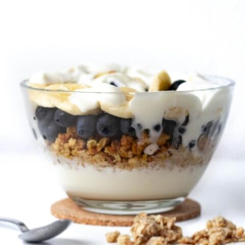 Greek yogurt parfait