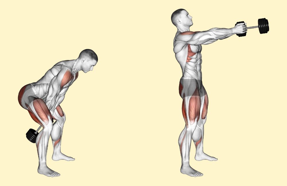 Dumbbell Double Arm Swings