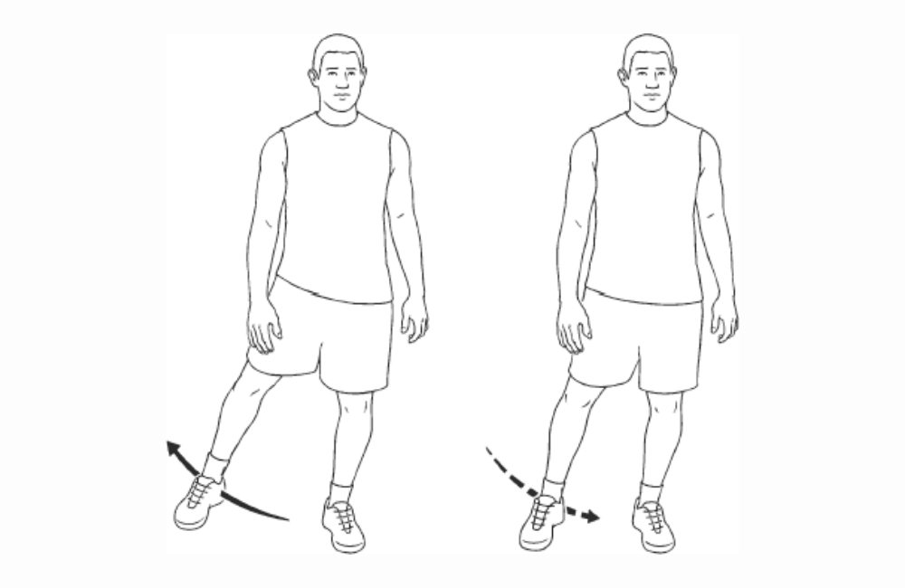 Hip Abduction in Standing