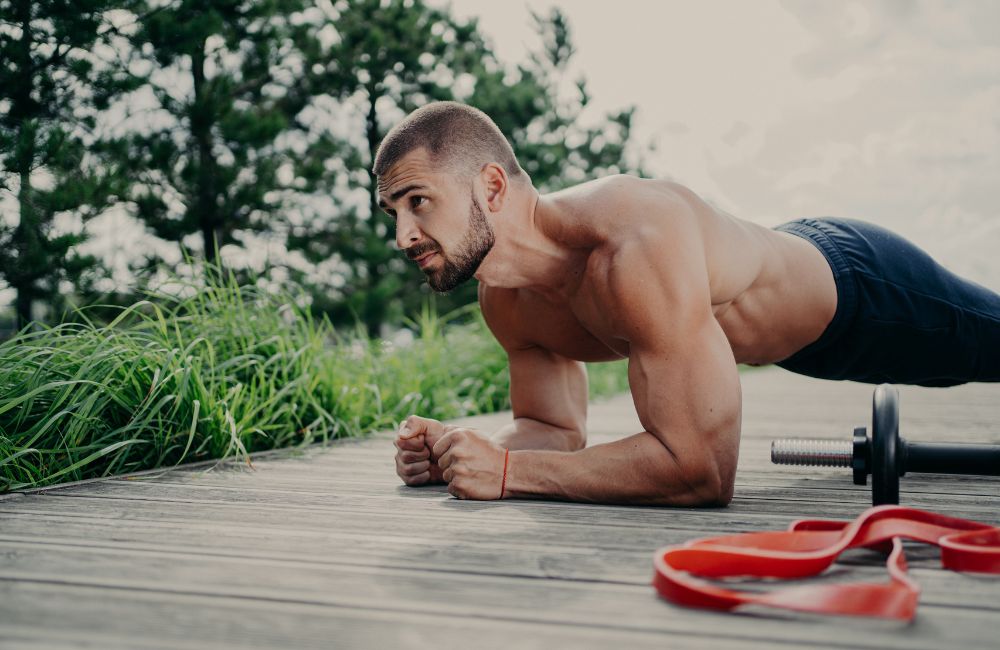 Planks - lower ab exercises