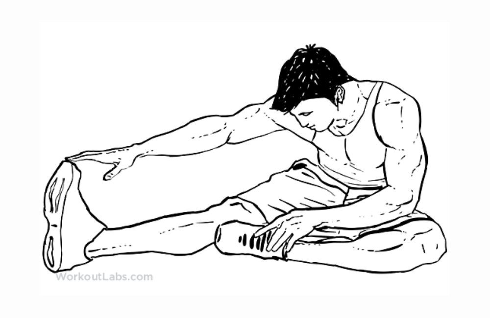 Seated Single Leg Hamstring Stretch