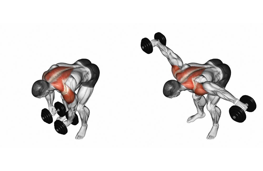 Dumbbells lateral raise