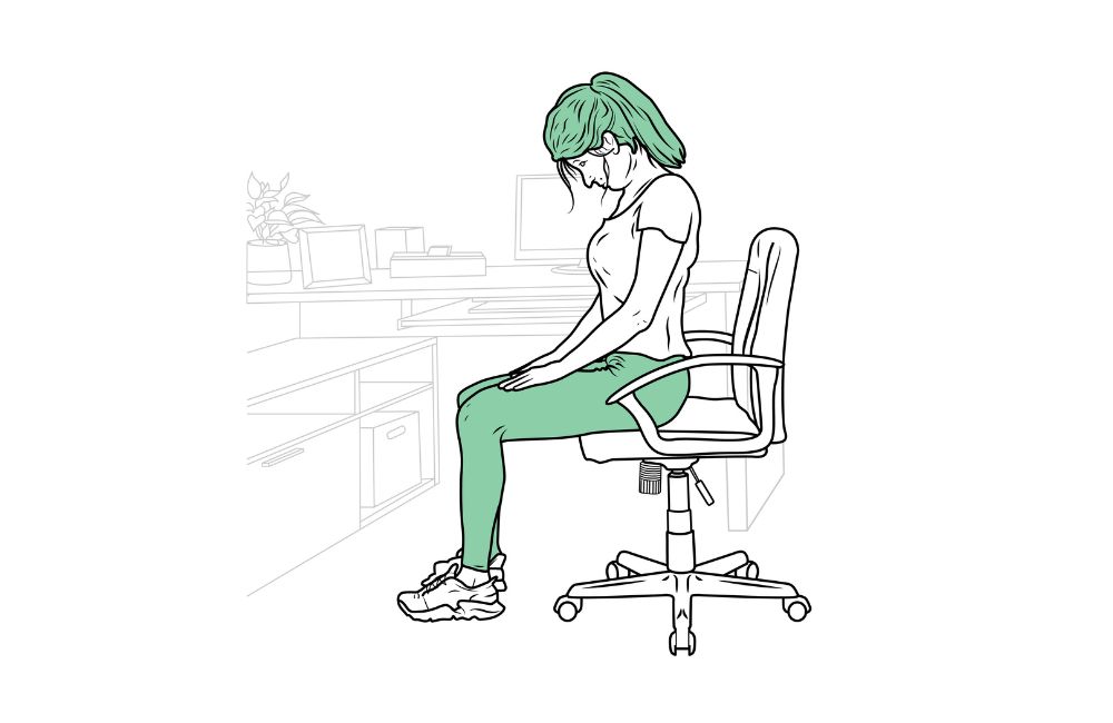 Seated Upper Back Flexion Test