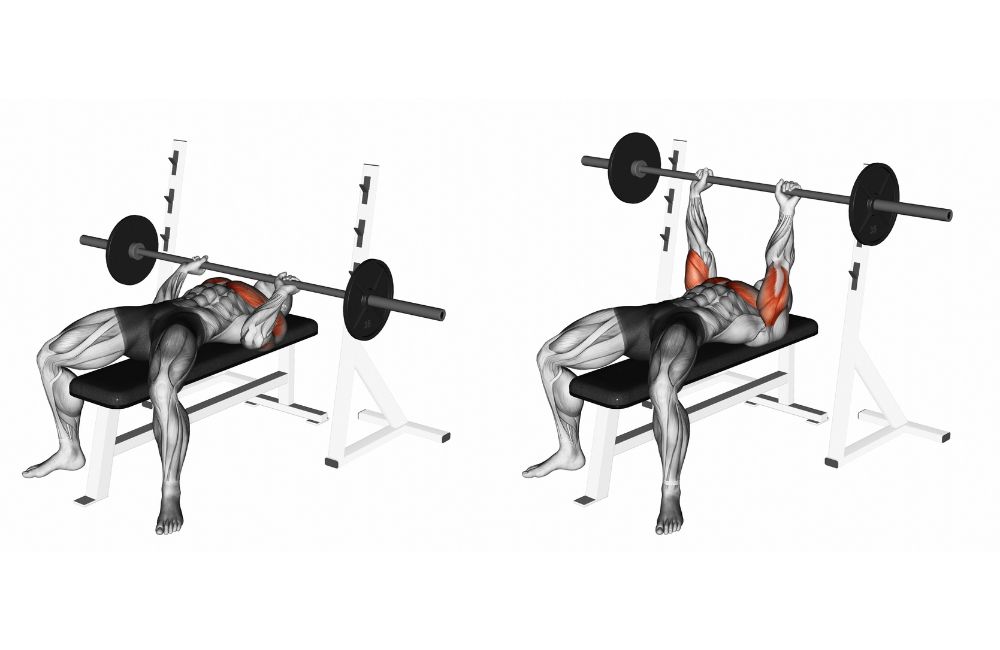 Bench Press with Close Grip