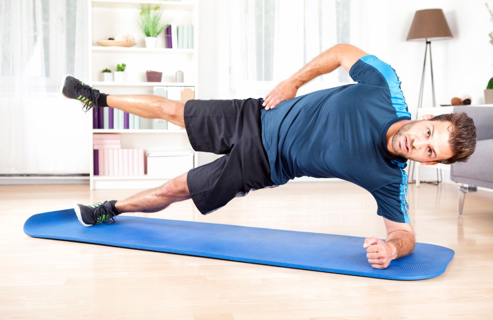 Side Plank with Leg Raise