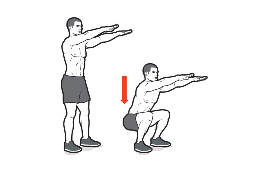 I tried doing deep squats every day for a month, and the results were  amazing