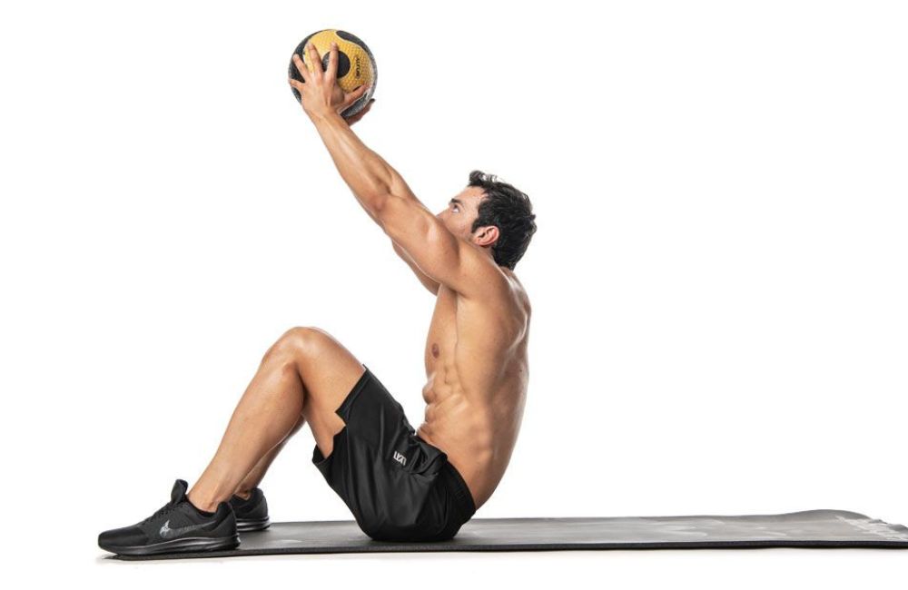 Plyo Sit-Ups with Med Ball