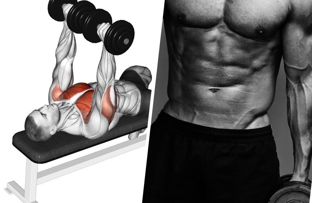 Build chest muscle at home in just 12 minutes using this dumbbell workout
