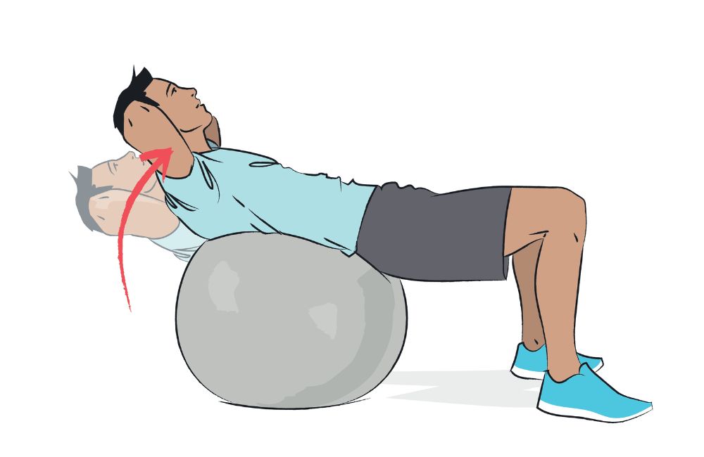 Swiss Ball Sit Ups