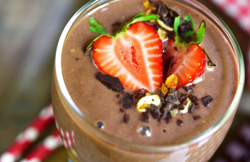 Chocolate-Covered Strawberry Smoothie