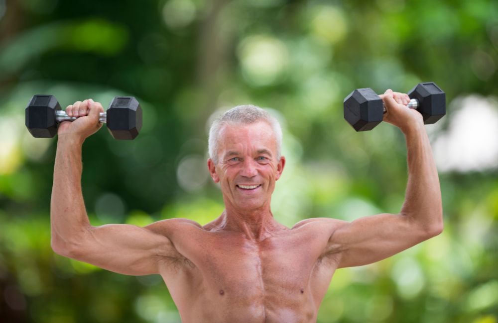 Five move dumbbell workout routine for better aging