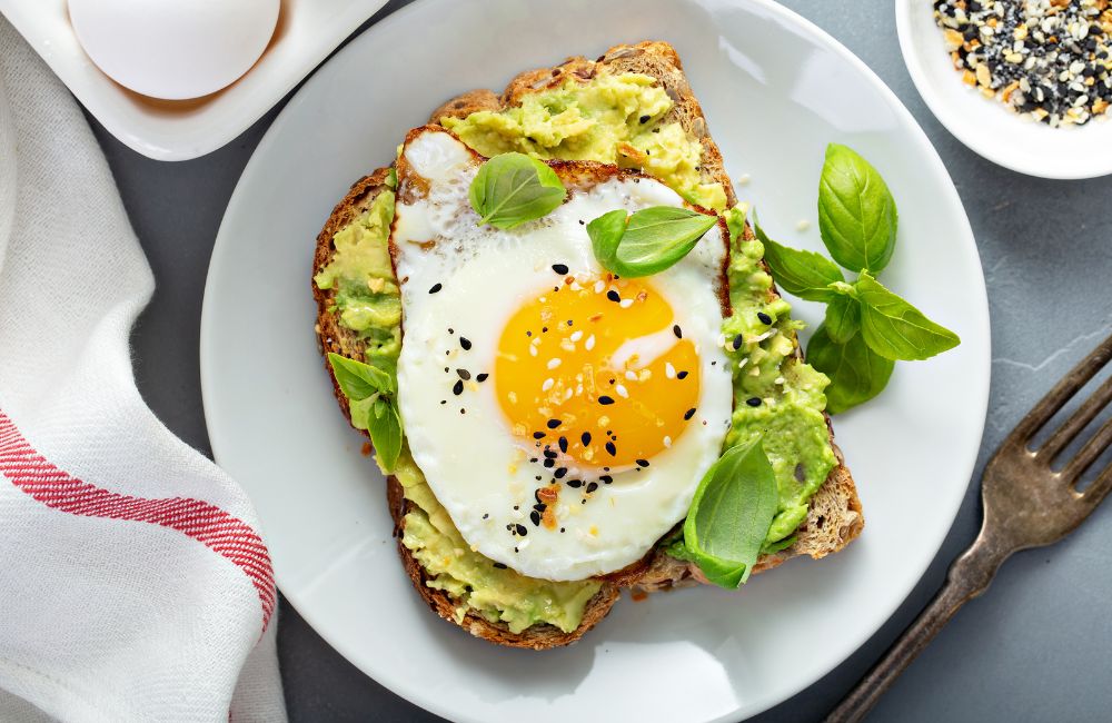 Avocado toast with egg recipe