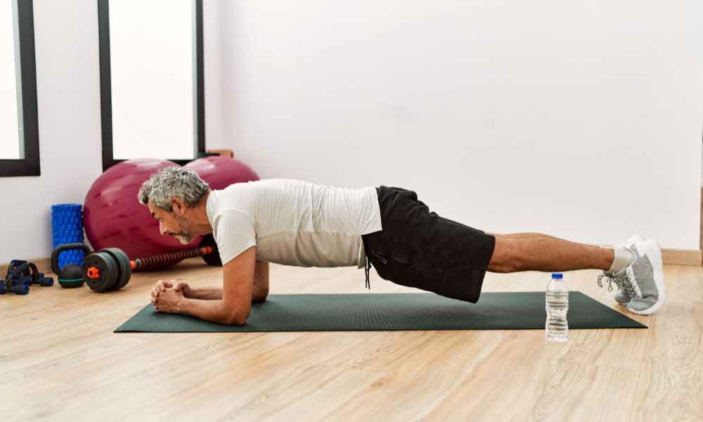 Core strengthening exercises after age 40