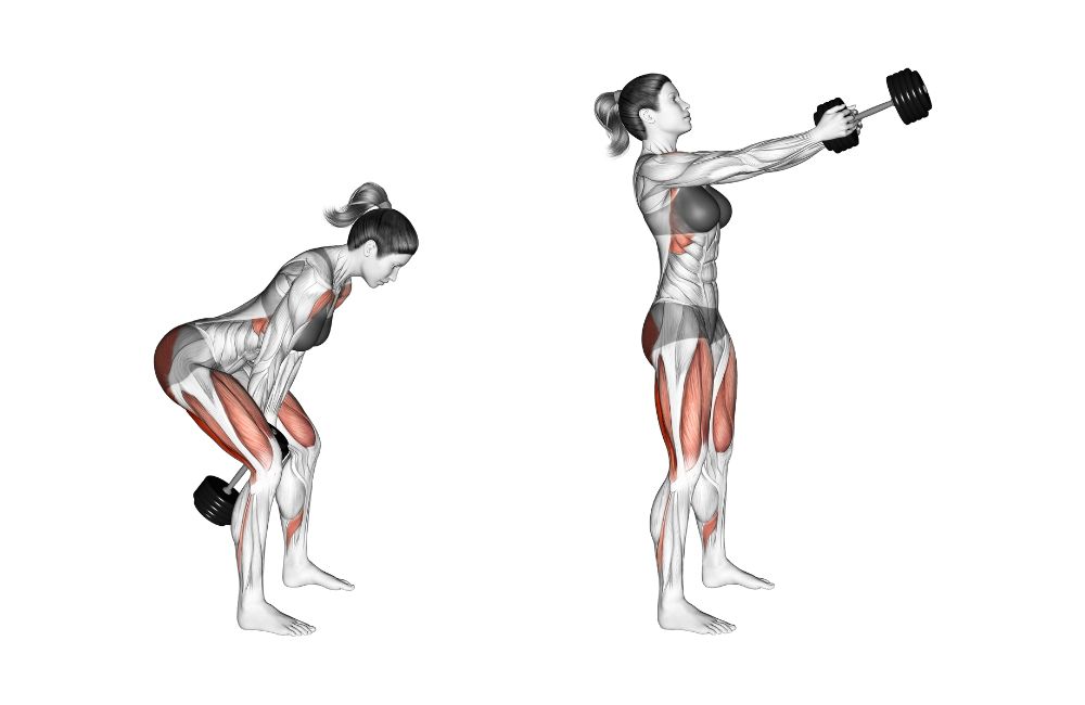 Dumbbell swings