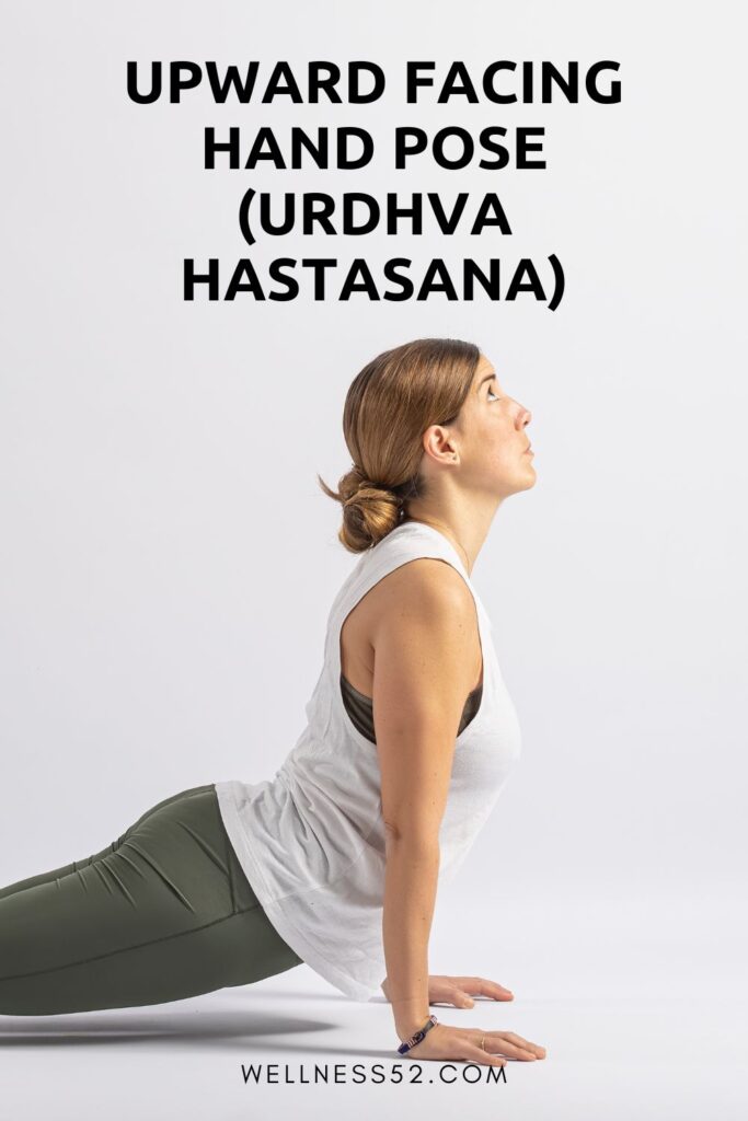 Upward Facing Hand Pose (Urdhva Hastasana)