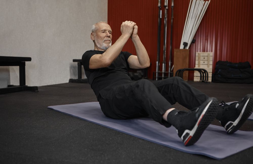 Core exercises for seniors