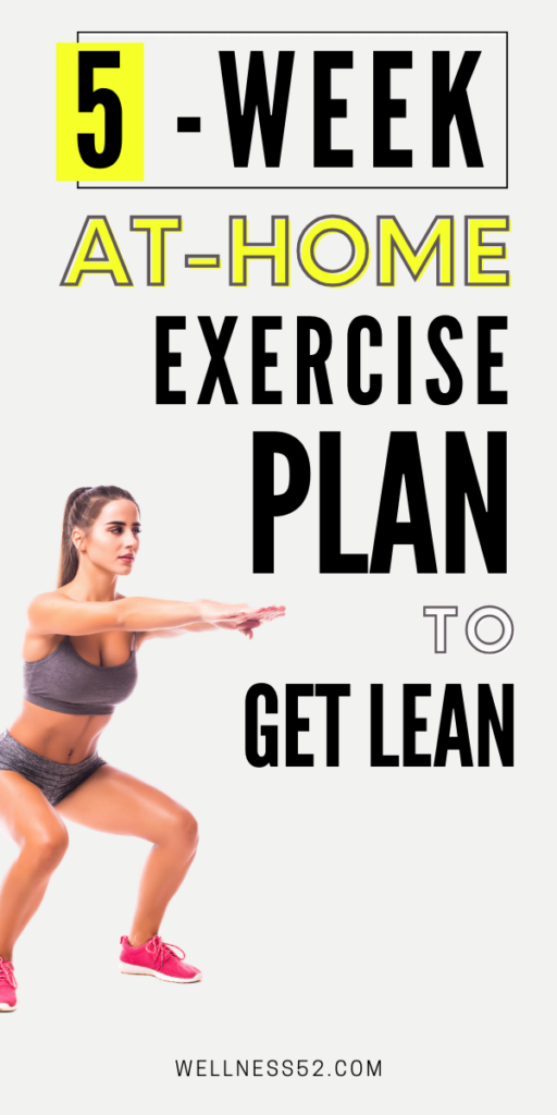 5-Week Workout Plan to Get Lean at Home