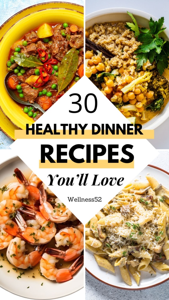 30 Healthy Dinner Recipes for Clean Eating