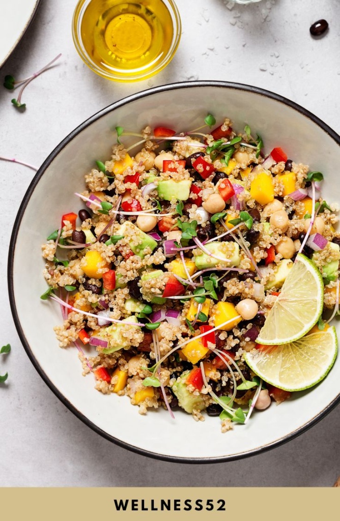 Healthy Quinoa Black Bean Salad