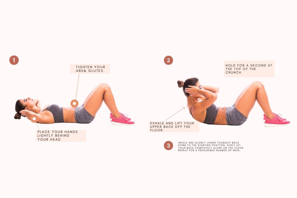 How to do a basic crunch exercise