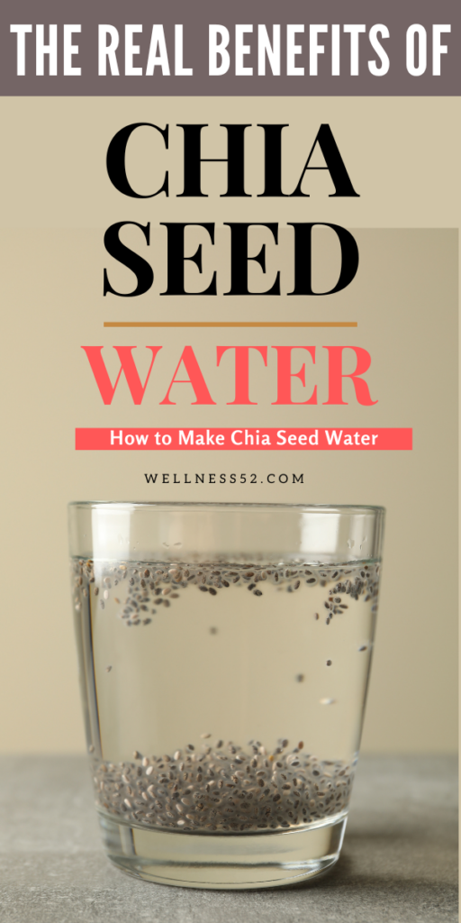 Potential Benefits of Chia Seed Water