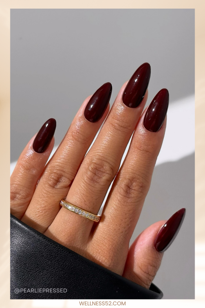 Deep and Moody: Rich Burgundy Shades