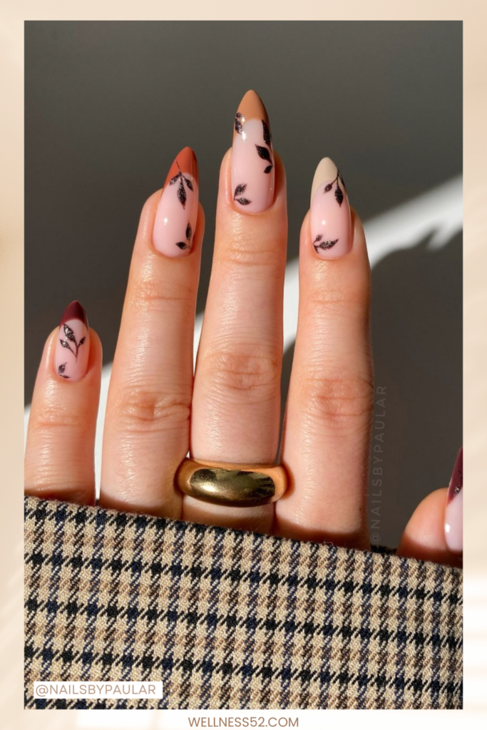 Playful Prints and Patterns: Autumnal Nail Art