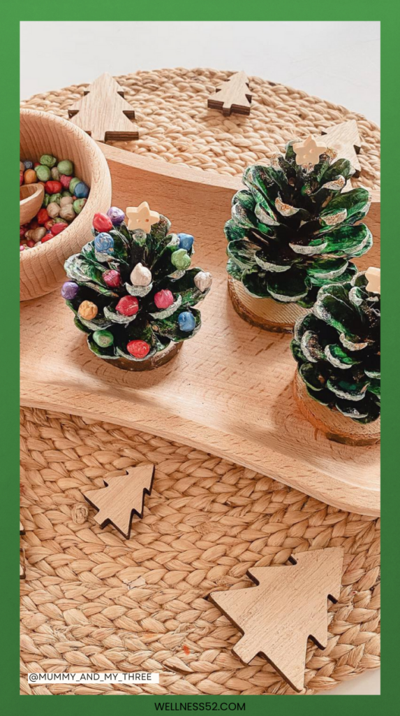 Pinecone Christmas Trees