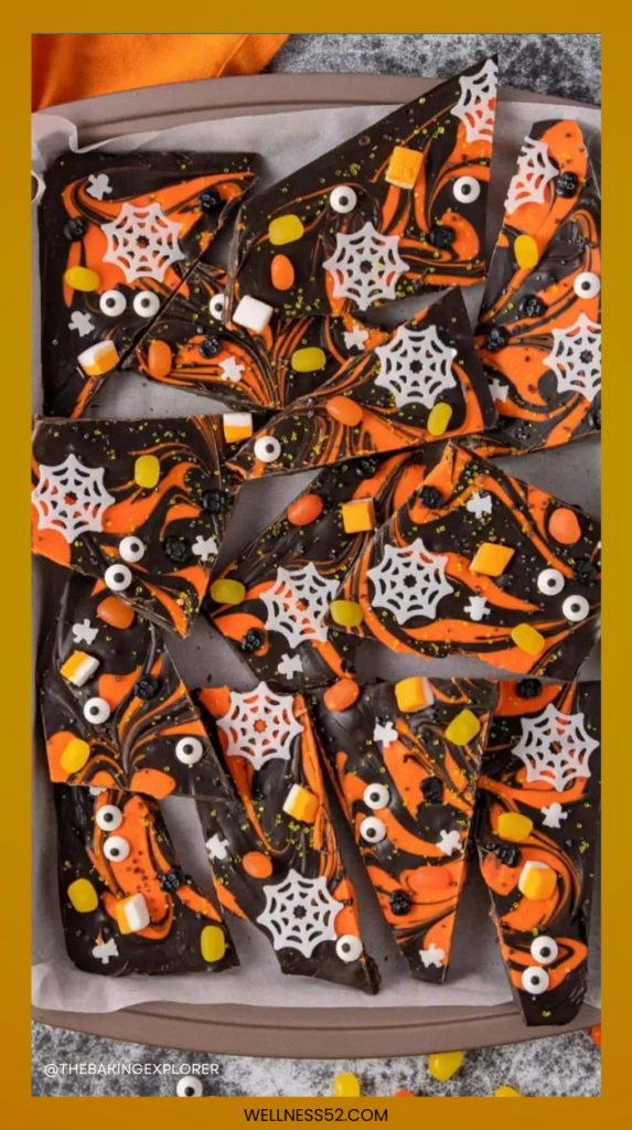 Halloween Chocolate Bark