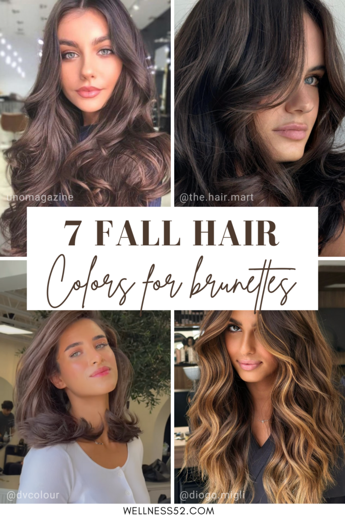 Fall Hair Color Ideas for Brunettes: