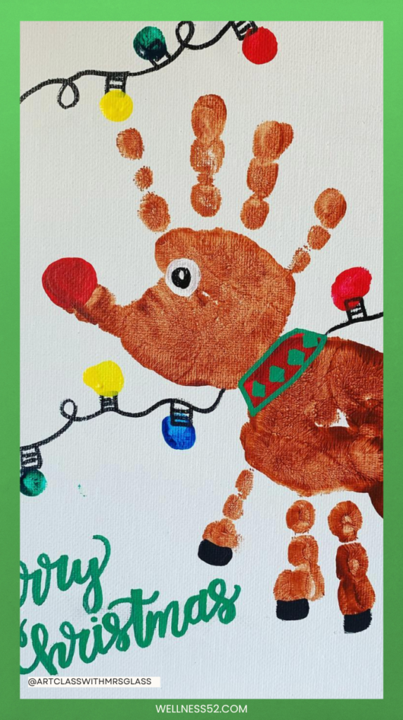 Handprint Reindeer