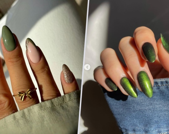 Fall green nail colors