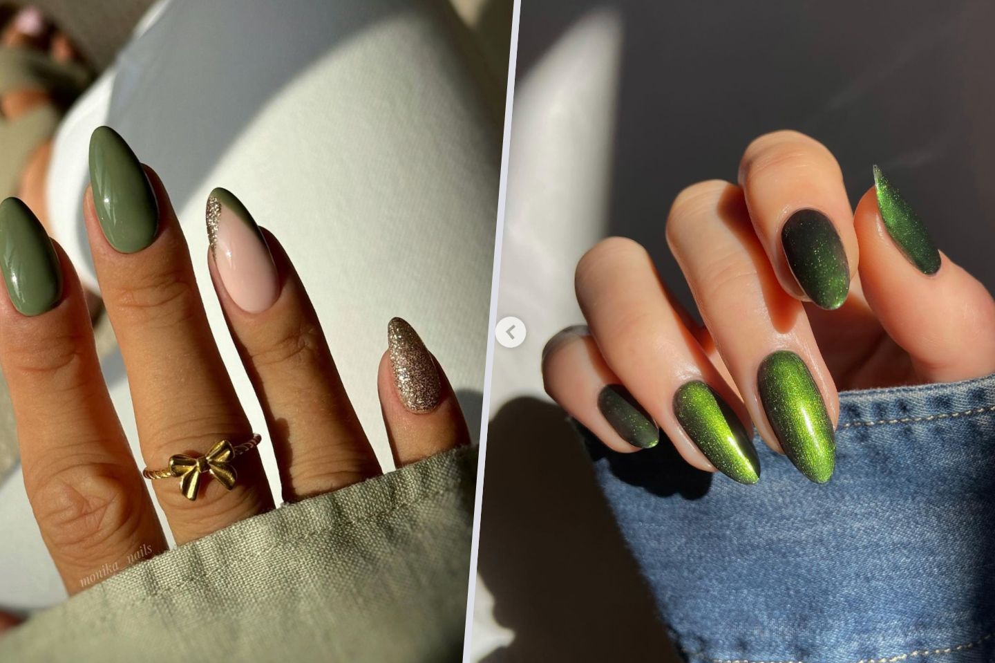 Fall green nail colors