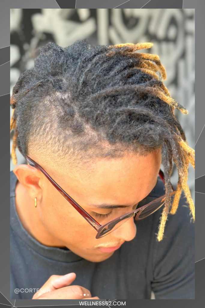 Short Dreads with Fade