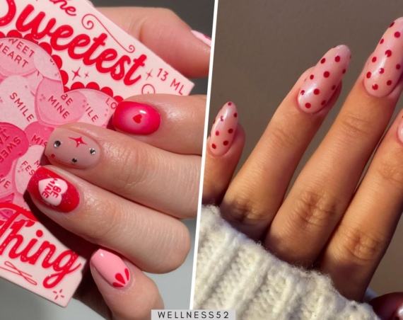 Simple Valentine’s Nails