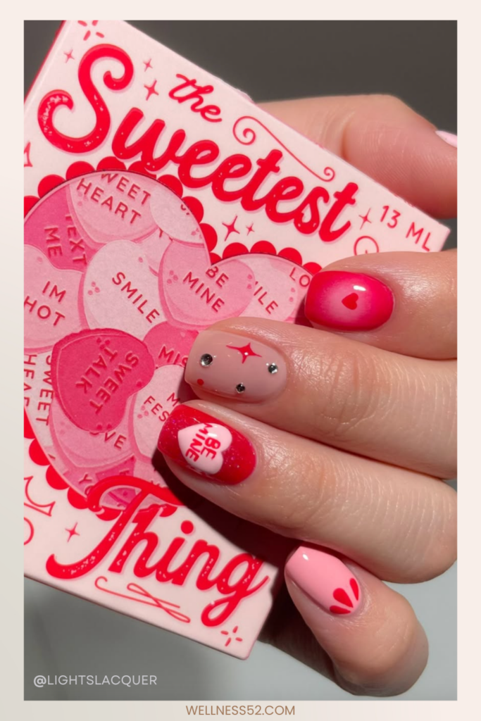 Sweethearts Candy Nails